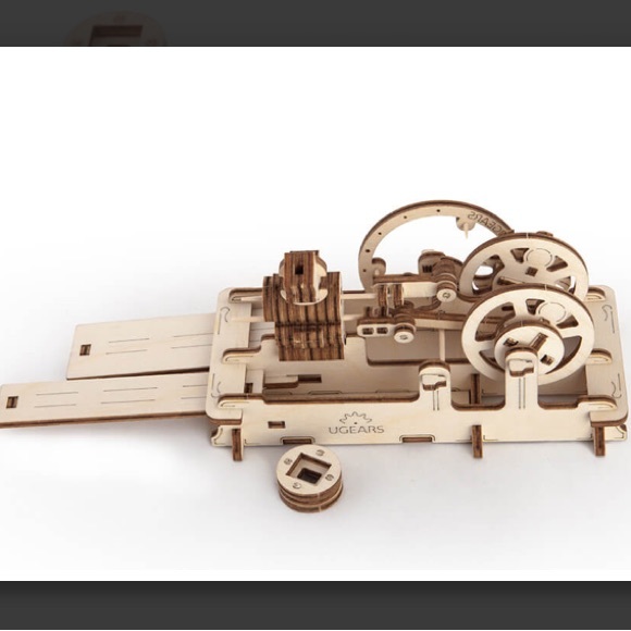 UGEARS Mechanical Models Assemble Me Start Me PNEUMATIC ENGINE NIB - Picture 7 of 12